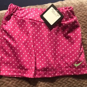 Tennis skort for baby! 12M pink polka dot